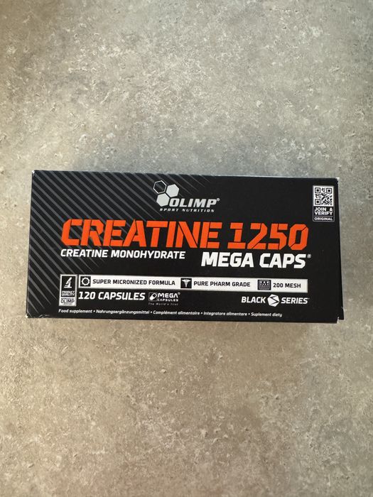 Kreatyna Monohydrat Olimp Creatine 1250 Mega Caps 120kaps