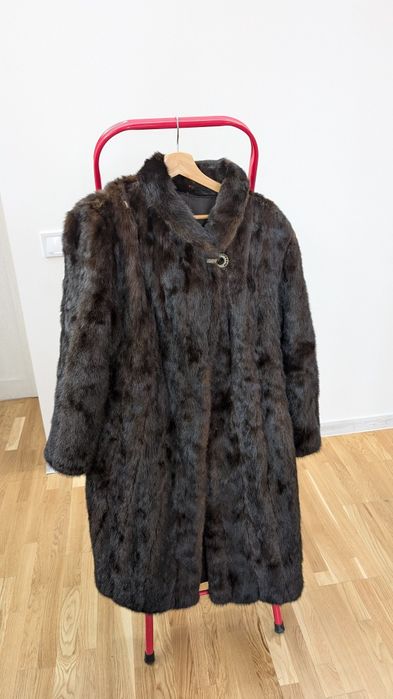 Шуба з хутра норки