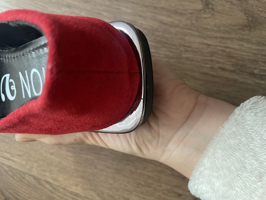 Червоні балетки 37р.