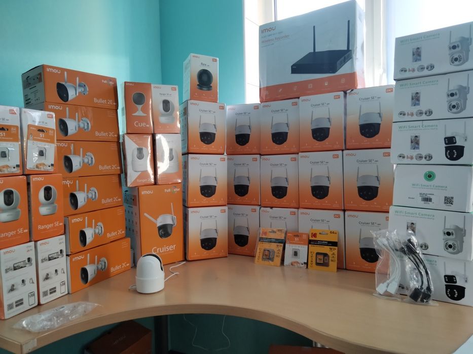 Поворотна Wi-Fi IP відеокамера 4Mp Imou Dahua Cruiser SE+ IPC-S41FEP