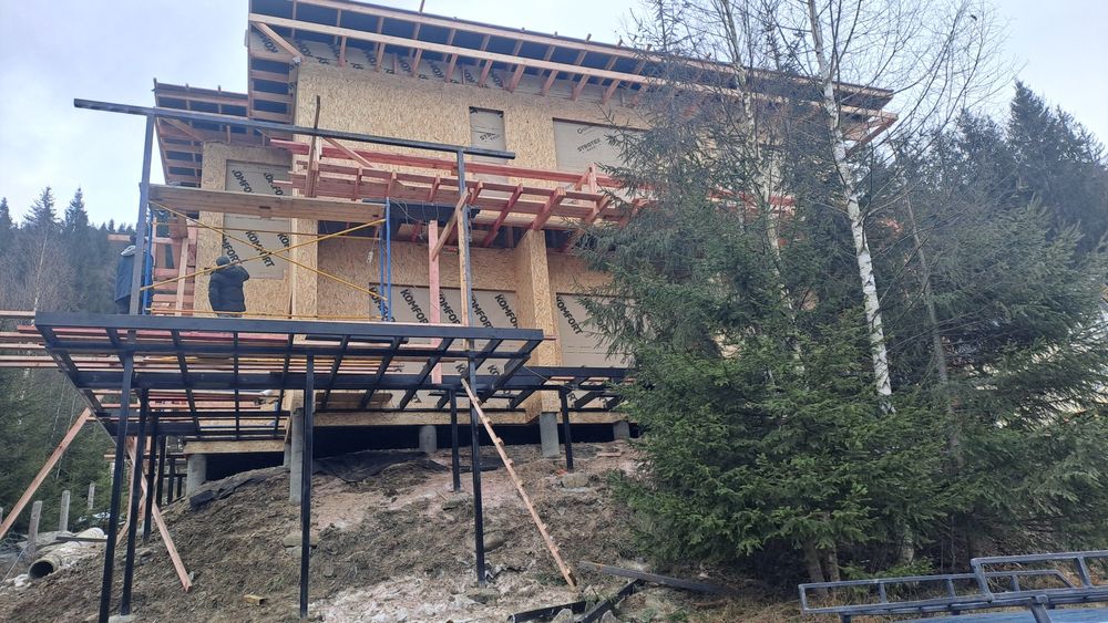 Будівництво каркасних будинків