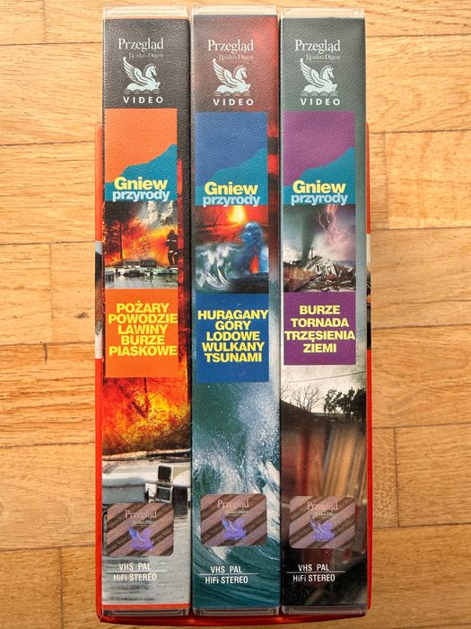 Gniew Przyrody kolekcja Przegląd Readers Digest VHS