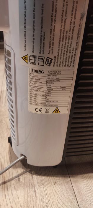 Klimatyzator przenośny Eberg MIRU E26HD