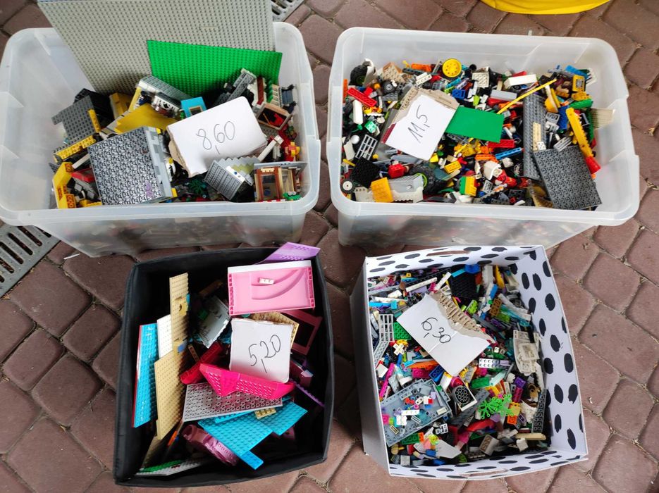 Lego - Klocki, figurki 16,5 kg