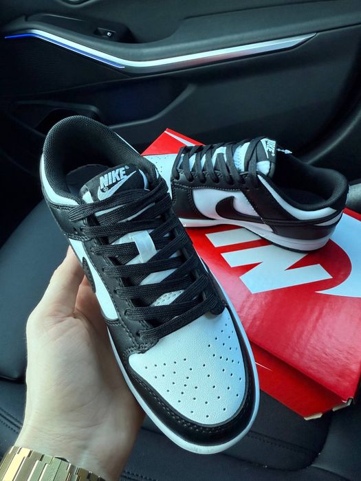 Nike SB Dunk Low White Black м