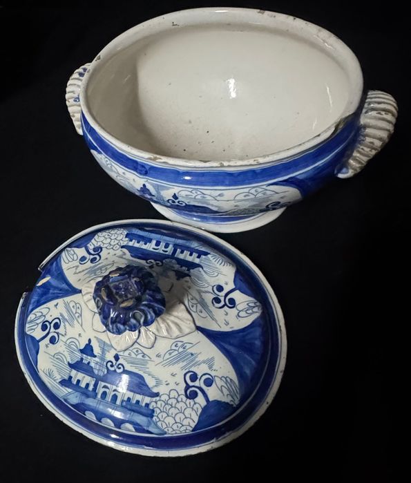 Terrina em faiança Miragaia