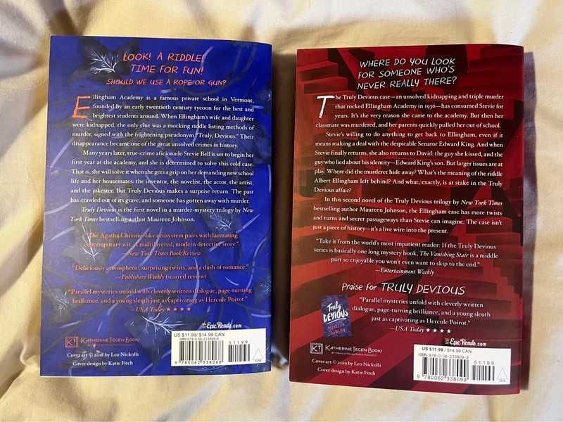 Truly Devious + The Vanishing Stair - Maureen Johnson