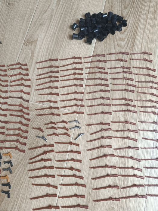 Elementy kompatybilne z lego broń, piraci, solidne, strzelba,szabla