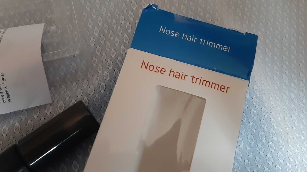 Триммер для носа портативный с USB зарядкой