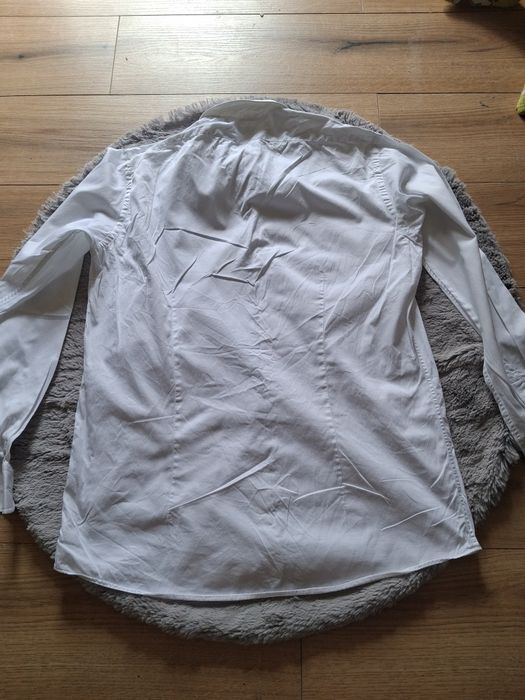 Biala klasyczna koszula męska rozmiar xl