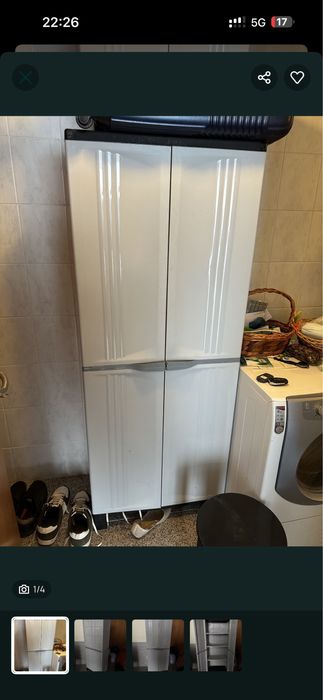 Armário grande PVC como novo