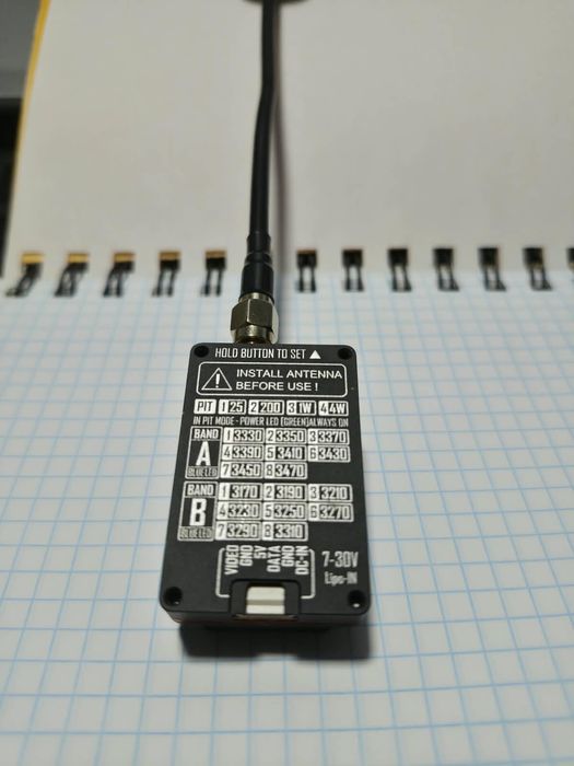 FPV VTX 4W 3.3 GHz  16каналів ,не використовувалися.