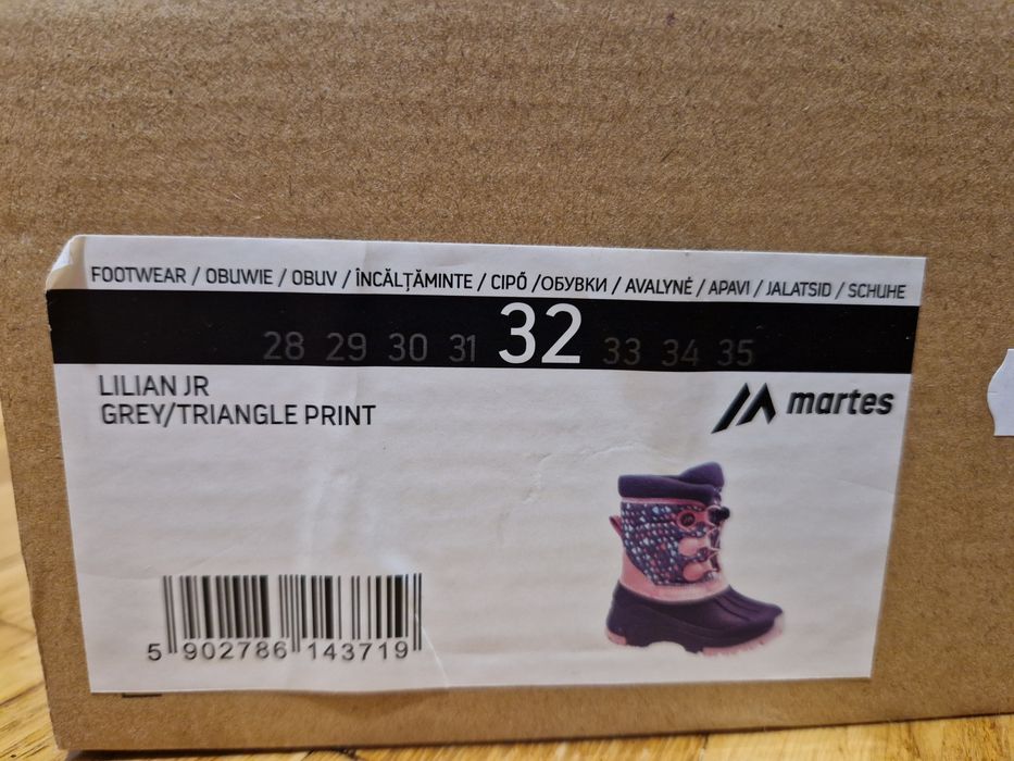 Buty zimowe martes  32