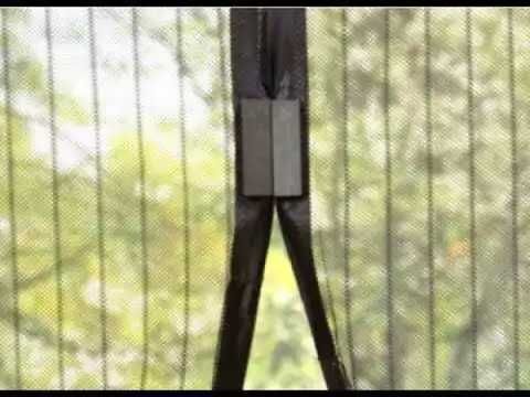 Антимоскітна магнітна штора magic mesh сітка на двері, аналог штори