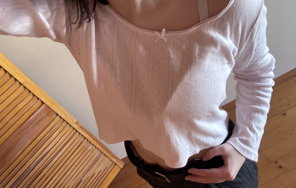 Ніжна рожева кофточка H&M