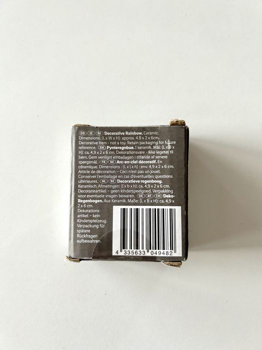 NOWA Ozdoba ceramiczna tęcza 6 cm