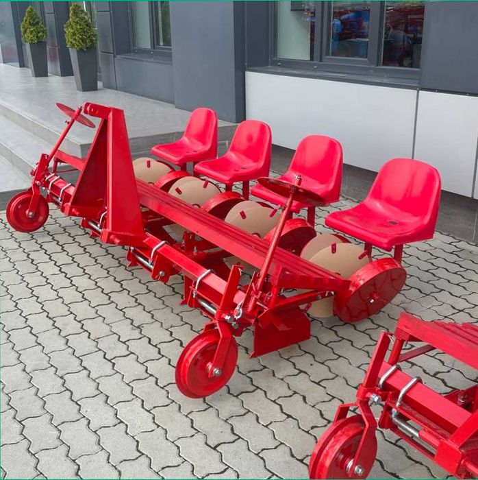 ВИСОКОЯКІСНА - розсадосаджалка, розсадосаділка, 4 РЯДНА до трактора