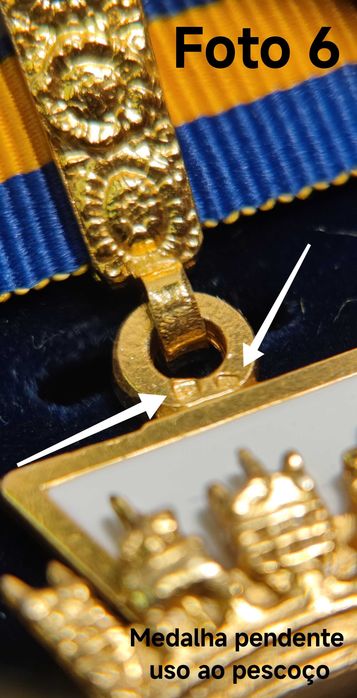 MEDALHA MILITAR CRUZ NAVAL 1ª Classe