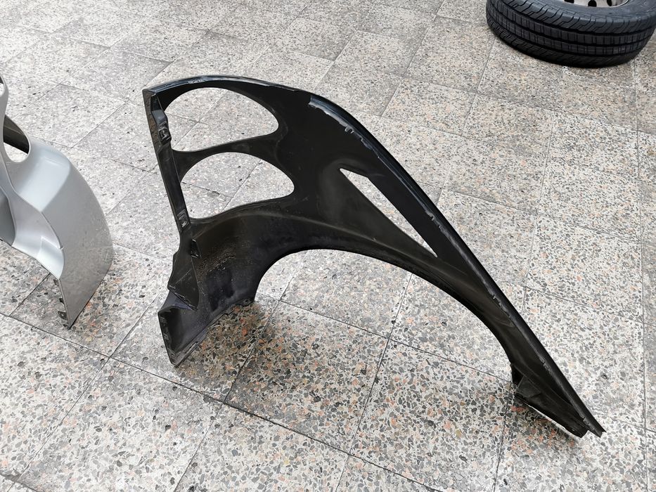 Smart 451 guarda lamas traseiro