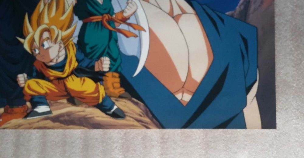 Raro Poster Dragon Ball Z- Super Saiyan