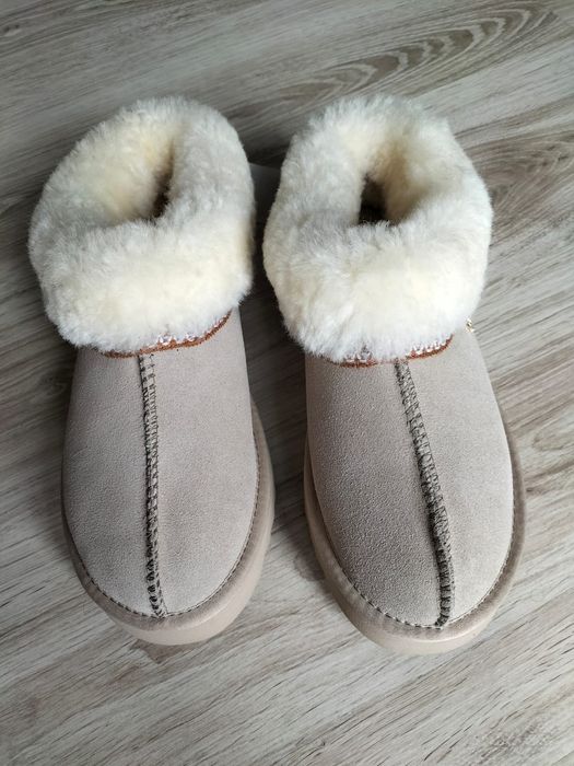 Buty ocieplane, klapki