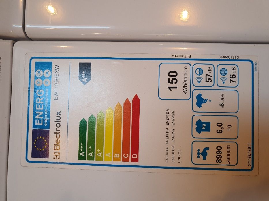 Pralka Electrolux EWT1266EXW
