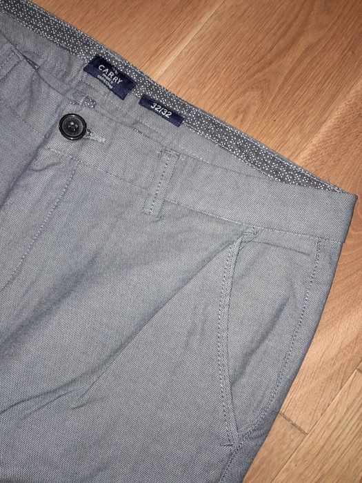 Eleganckie spodnie Carry 32/32 szare