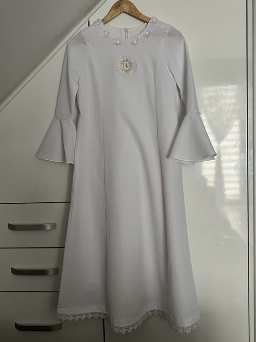 Sukienka komunijna z całym zestawem