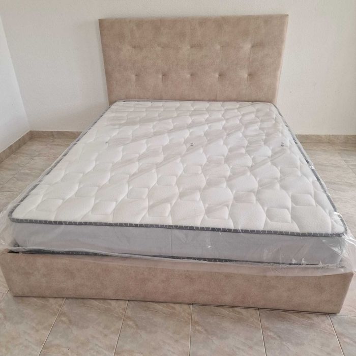 Camas de Casal Estofadas de Luxo 199€ Disp. em Várias Cores! 190x140m!