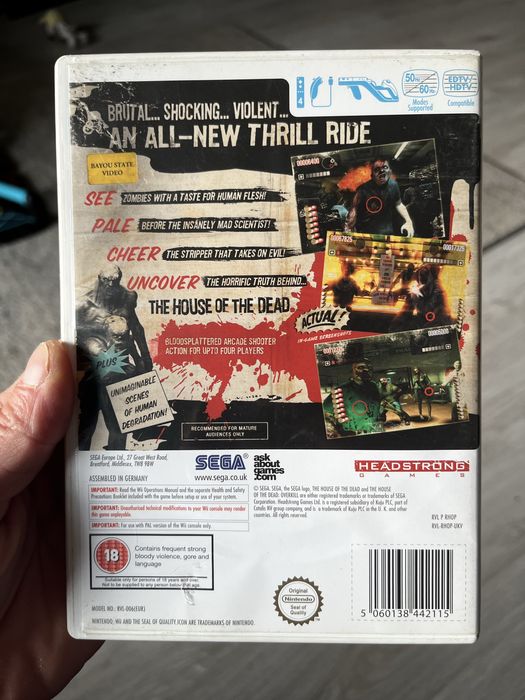 The House of the Dead: Overkill Nintendo Wii PAL