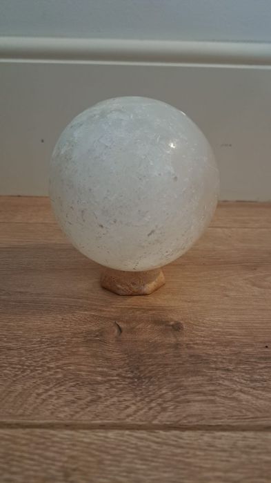 Esfera de vidro decorativa 10 cm diâmetro