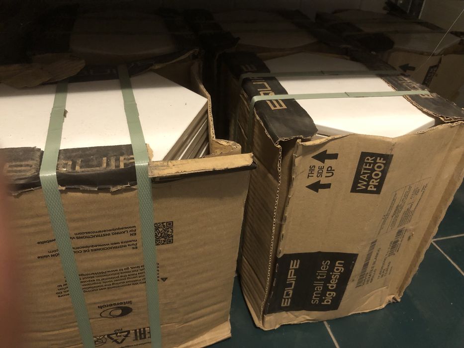 Płytki ścienne heksagon