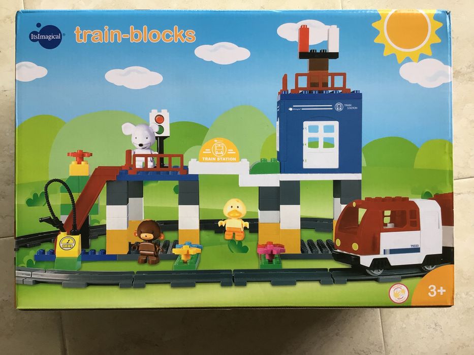 Legos / Blocos Duplos - Train Blocks - Its Imagical