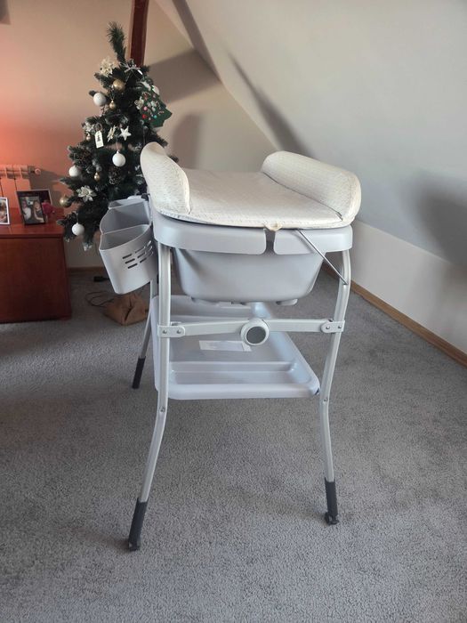 Chicco Cuddle&Bubble Wanienka z Przewijakiem Graphite Melange