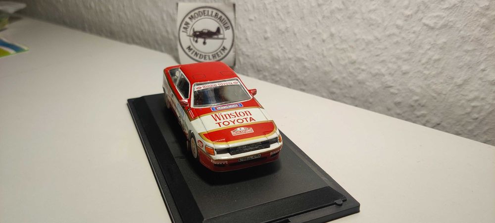 Toyata Celica 1:43 nowy model dla kolekcjonera Rajdowka