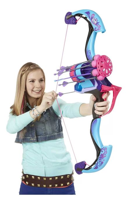 Блочный лук Hasbro Rebelle Nerf со стрелами