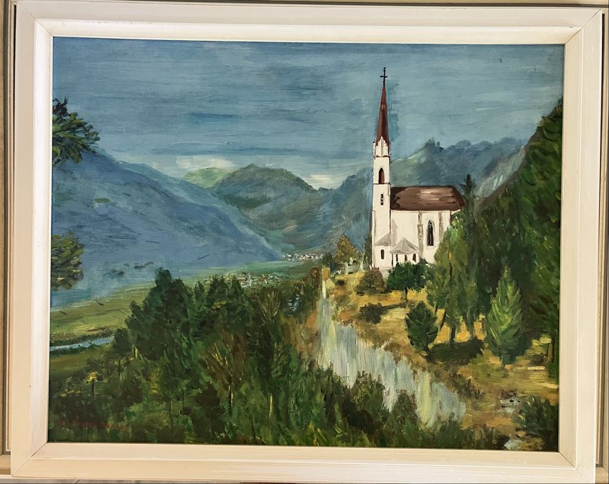 Obraz olejny staroć