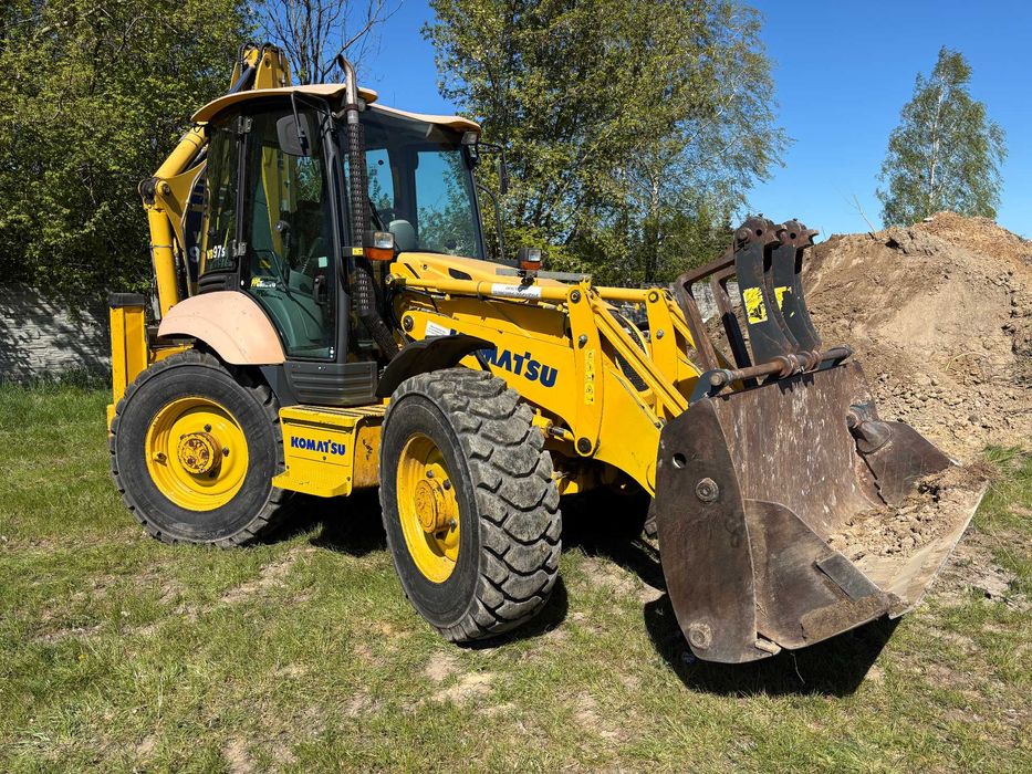 koparko ładowarka,komatsu,wb 97-s5,2016 rok