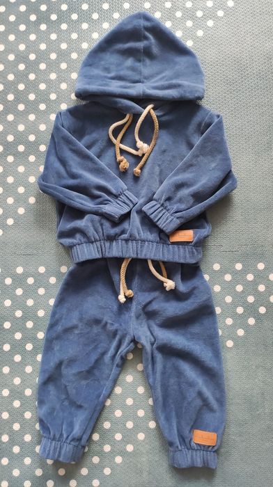 Dres Labambino Handmade - welur bawełniany