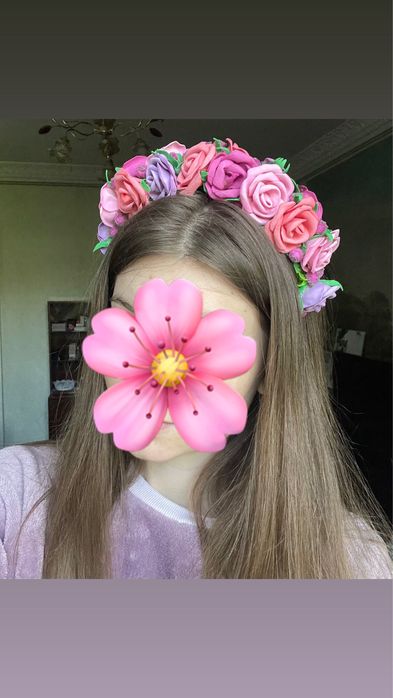 Обруч святковий до вишиванки, блузки