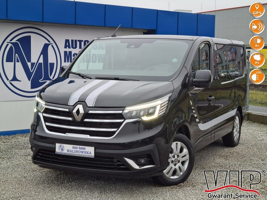 Renault Trafic Automat 25 Tys.Km 5-Osobowy Navi Full Led PDC Wolne Ręce Klimatronik