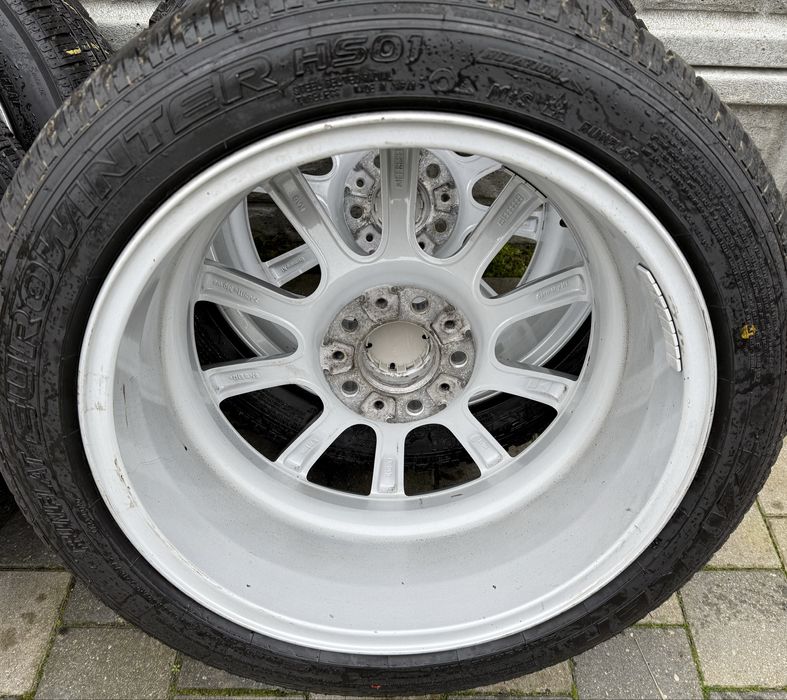 Oryginalne felgi Bmw F10 F11 E61 E60 5x120 et30 8J 245/45R18 zima