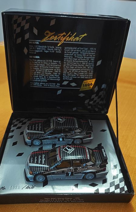 Edição especial Mercedes 2.5 16 EVO2 Minichamps