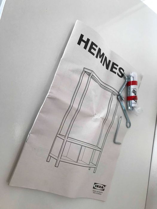 Roupeiro aberto IKEA Hemnes