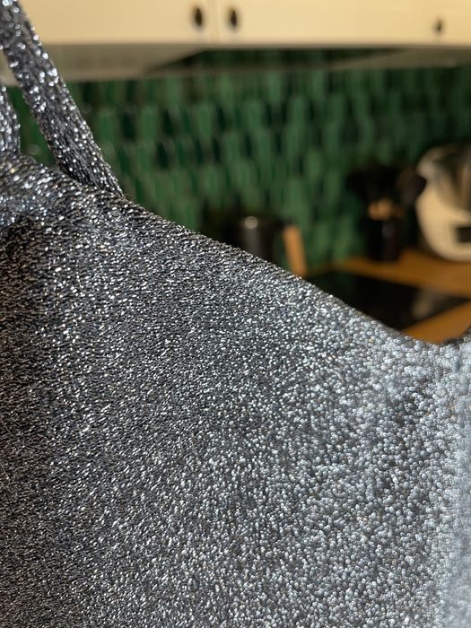 Sukienka brokatowa Zara S