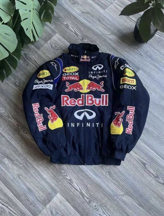 ‼️В НАЯВНОСТІ‼️Куртка бомбер Red Bull Ред Булл Formula f1 Ferrari