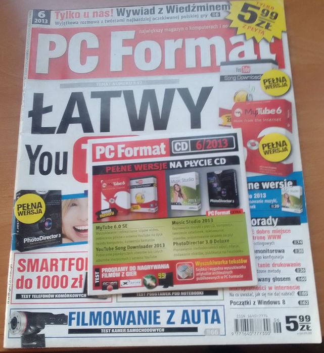 Sprzedam tanio gazety" PC FORMAT "