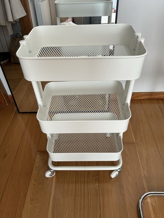 Carrinho branco RASKOG IKEA