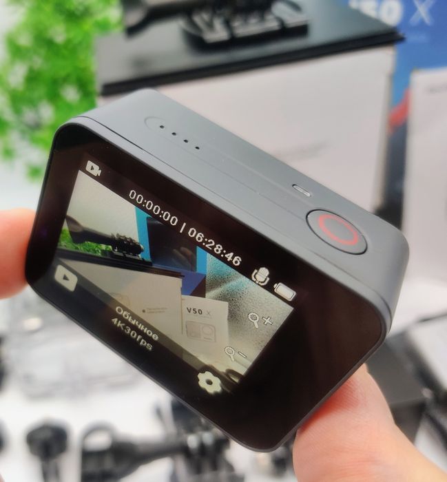 Akaso V50X + 2 батареї + кріплення єкшн камера гоу про фото відео 4K