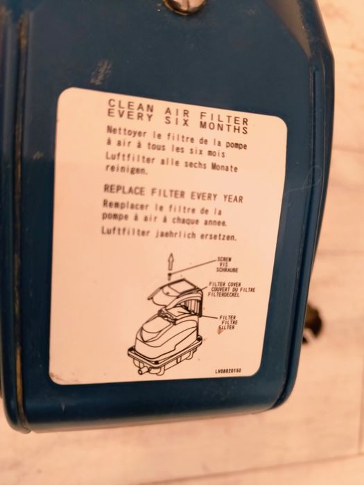 Dmuchawka do szamba ekologicznego